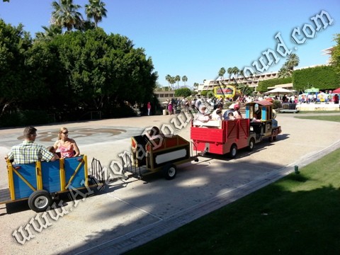 Arizona trackless train rentals